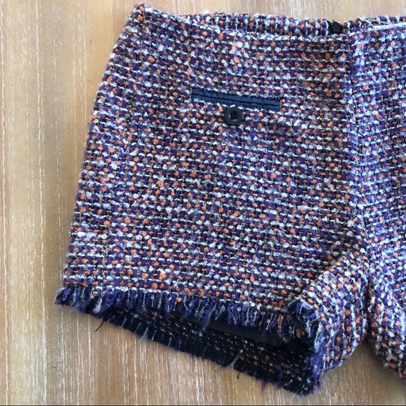 Lavand Pants - Lavand | Tweed Fringe Hem Shorts